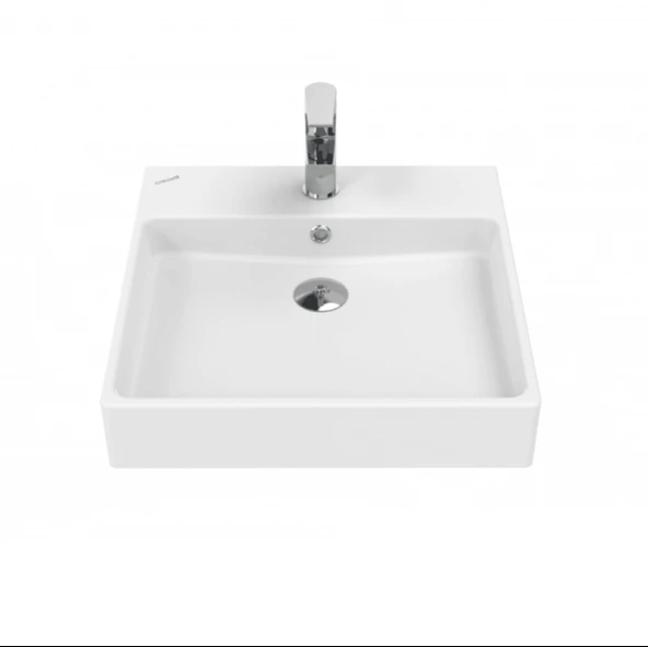 Next Tezgah Üzeri Kare Lavabo 50*50 cm Beyaz ürün görseli 1
