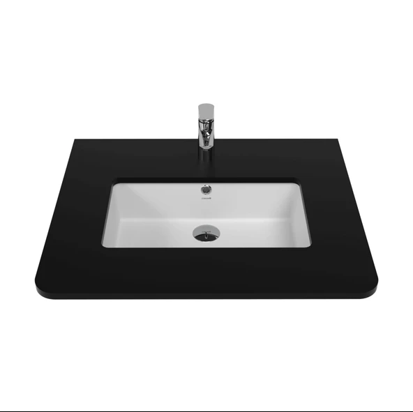 Tezgah Altı Lavabo 30*50cm Beyaz ürün görseli 1