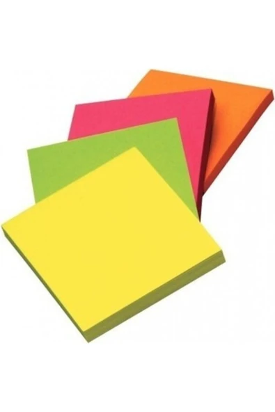 RBC Postit Yapışkanlı Not Kağıdı 75x75 Mm 80 Yaprak 4 Adet ürün görseli 1