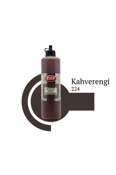 Rich Master Akrilik 500 Cc 224 Kahverengi ürün görseli 1