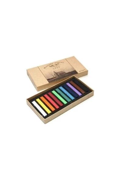 Mikasso Marıes Masters Pastel -toz Pastel 12 Renk - Kahverengi ürün görseli 1