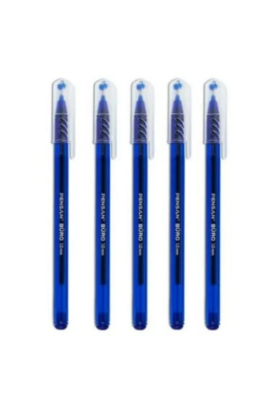 Pensan 20 Adet Pensan 2270 Büro 1.0 mm Mavi Tükenmez Kalem BallPoint ürün görseli 1