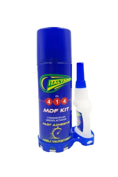 İtalyano Mdf Kıt Hızlı Yapıştırıcı 200 ml 6.76 Fl.oz - Hızlı Yapıştırıcı - Evde Eğitim ürün görseli 1