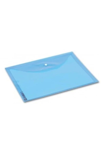 Abka Çıtçıtlı Dosya Mavi A4 12 Li (1 PAKET 12 ADET) ürün görseli 1