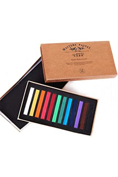 Maries Toz Pastel Boya 12li ürün görseli 1
