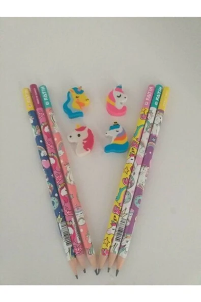 Fatih Kurşun Kalem Unicorn 12'li Set ürün görseli 1