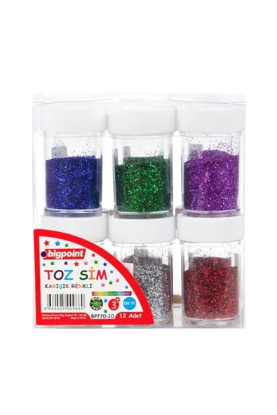 Bigpoint Toz Sim Karışık Renkli 12'li Paket ürün görseli 1