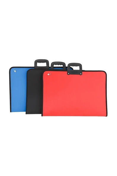 Globox Fermuarlı Çanta 35X50 cm Karışık Renklerde 002075 ürün görseli 1