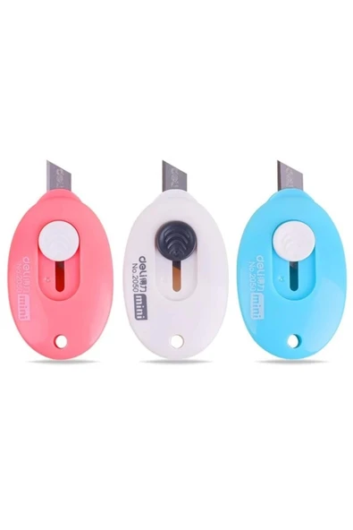 Powermaster PM-14375 Çelik Bıçaklı Mini Tekli Falçata Maket Bıçağı ürün görseli 1