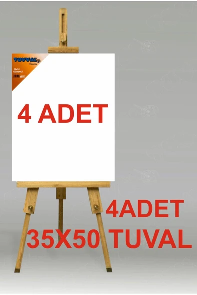 tuvval 35x50 Tuval (4 ADET) ürün görseli 1