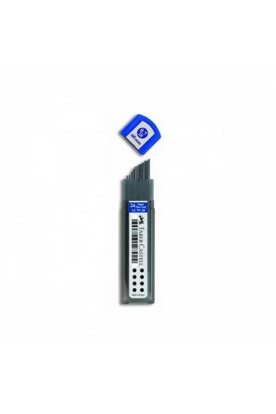 Faber Castell Min Super Fine 2b 0.7 Kalem Ucu 12 Adet 60 mm ürün görseli 1
