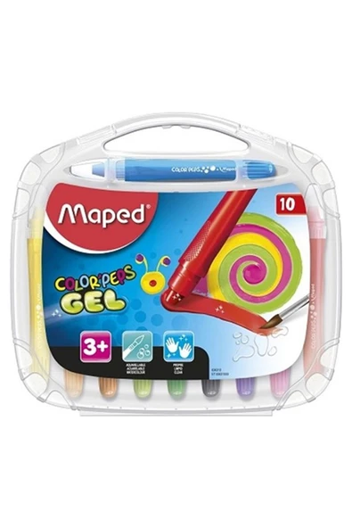 Maped Marka: 10 Renk Color Peps Jel Mum Boya 836310 ürün görseli 1