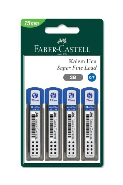 Faber Castell 4'lü Süper Fine Min 2B 0.7 ürün görseli 1