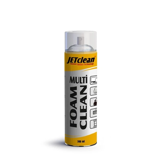 JETCLEAN MULTİ FOAM CLEAN KÖPÜK TEMİZLEME SPREY 300ML ürün görseli 1