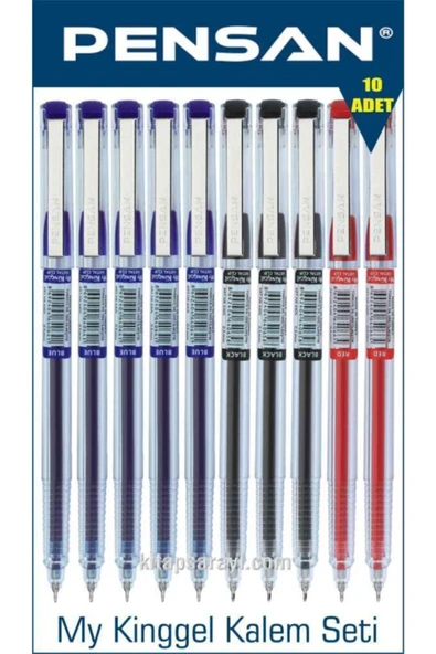 Pensan My King 0.5 Mm Jel Kalem Seti 10 Adet ürün görseli 1