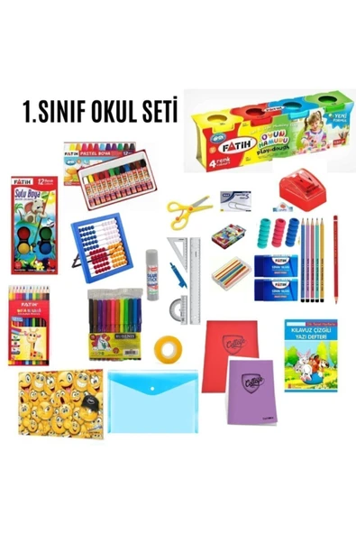 Fatih 1.sınıf Okul-kırtasiye Seti ürün görseli 1
