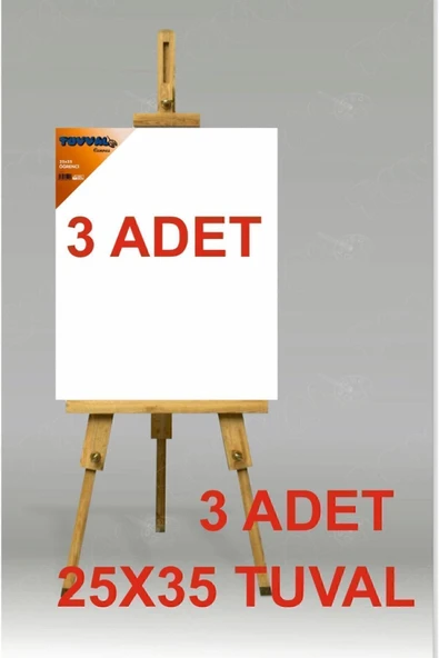 tuvval 25x35 Tuval (3 ADET) ürün görseli 1