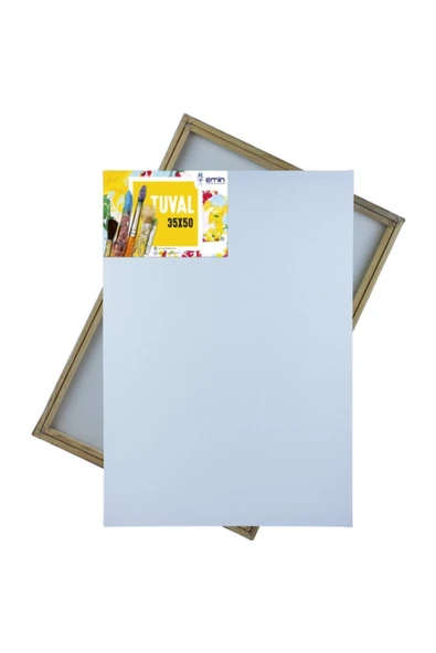 EMİN Tuval Öğrenci Tipi Yandan Zımbalı 35x50 ürün görseli 1