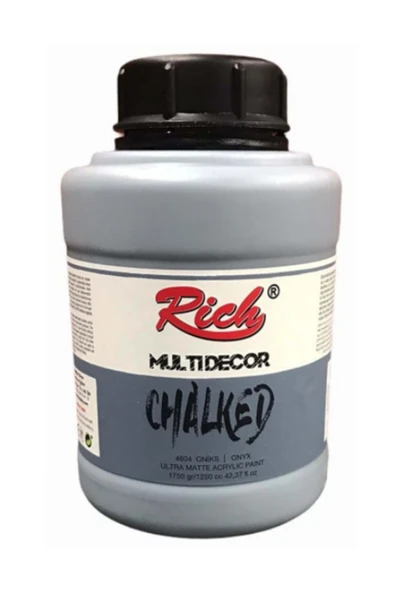 Rich Boya Multı Decor Chalked 1250 Cc Onıx *new ürün görseli 1