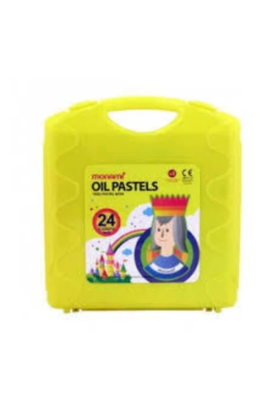 Monami Sarı Renk Çantalı Pastel Boya 24 Renk. ürün görseli 1