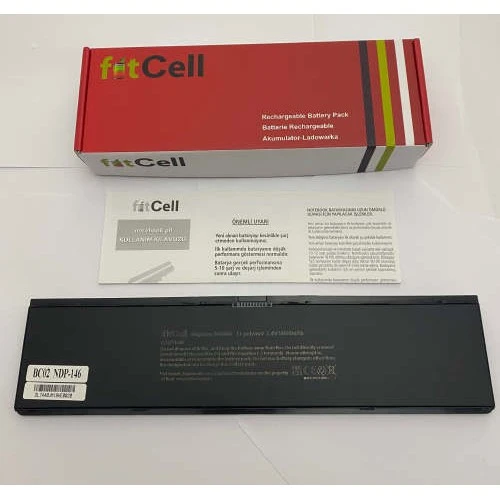 FitCell Dell TJ7V4 0TJ7V4 J7WX3 0J7WX3 uyumlu Laptop Notebook Batarya pil ürün görseli 1