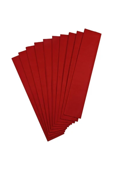 Nova Color Krapon Kağıdı 10 Adet Kırmızı ürün görseli 1