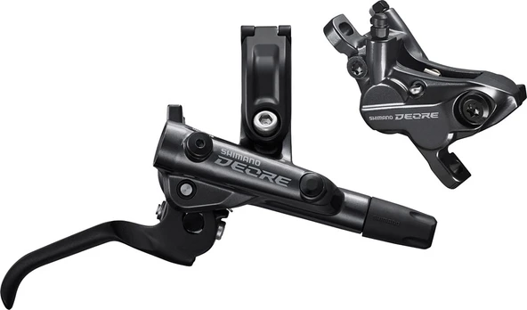 Shimano Deore 4 Piston Sağ Hidrolik Disk Fren Seti Arka BL-M6100 / BR-M6120 EM61201JRRXRA170 ürün görseli 1