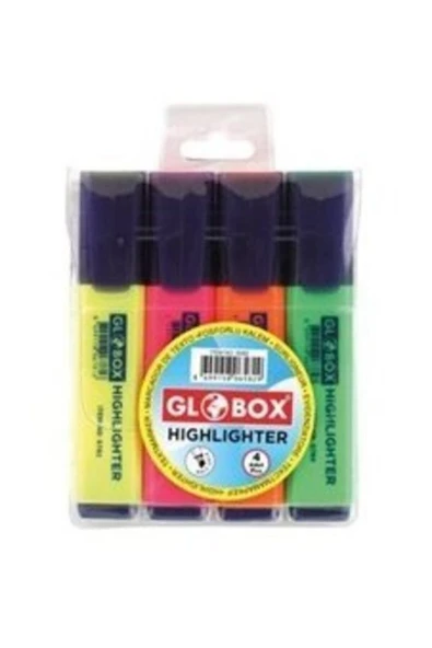 Globox 4 Lü Fosforlu Kalem ürün görseli 1