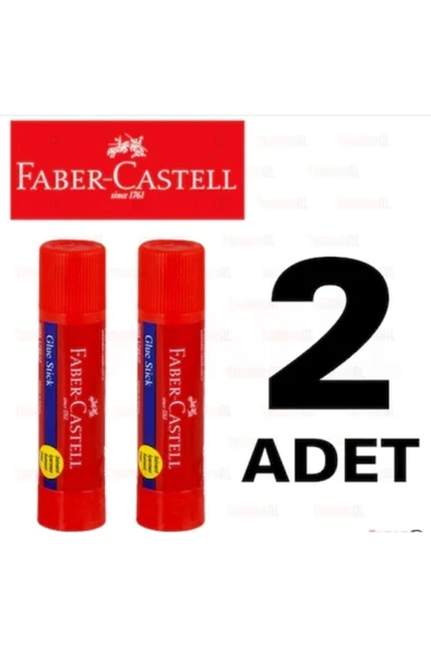 Faber Castell Kırtasiye ve Oyuncak Dünyası Faber Castell 40 Gram Büyük Boy Stick 2 Adet ürün görseli 1