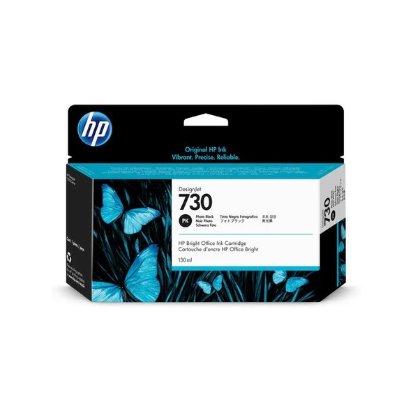 P2V67A - HP P2V67A 130 ml Photo Black Mürekkep Kartuş (730) ürün görseli 1