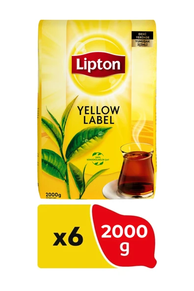 Lipton Yellow Label Dökme Çay 2000 gr - Resim 4