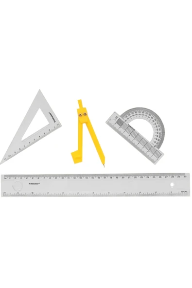 Yıldızlar Yayınları Yıldızlar Kod:019 Çizim Takımı Pergelli 30 Cm ürün görseli 1