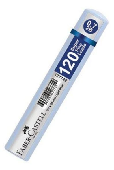 Faber Castell FABER CASTEL 2B 0,7 60MM 120 Lİ AÇIK MAVİ ürün görseli 1
