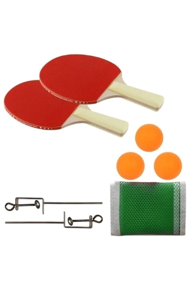 SEVENKARDEŞLER SPORT RAKET BSR-809 MASA TENİSİ SETİ FİLE DEMİRİ 3 TOPLU ( 1 ADET FİYATIDIR) ürün görseli 1