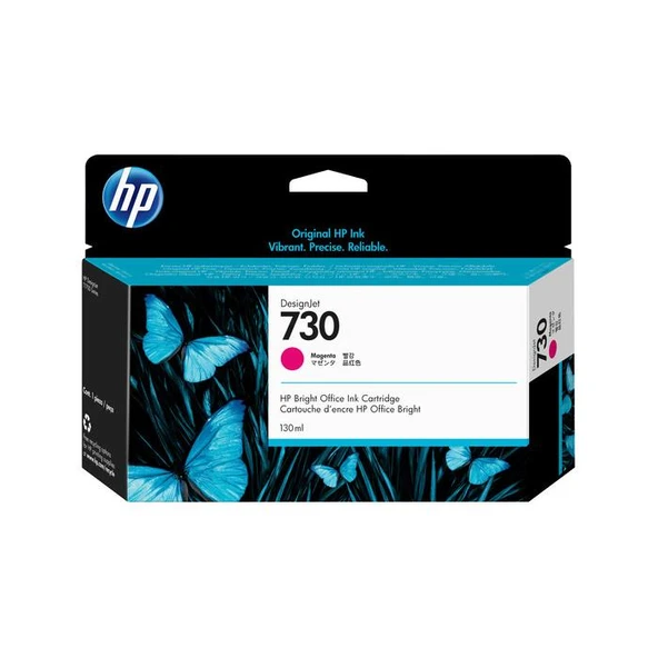 P2V63A - HP P2V63A 130 ml Macenta Mürekkep Kartuş (730) ürün görseli 1