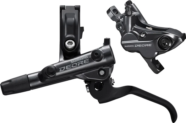 Shimano Deore 4 Piston Sol Hidrolik Disk Fren Seti Ön BL-M6100 / BR-M6120 EM61201JLFPRA100 ürün görseli 1