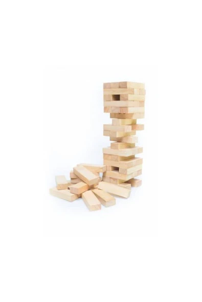 2Adam1Dekor 54 Parça Jenga Denge Oyunu - Resim 3