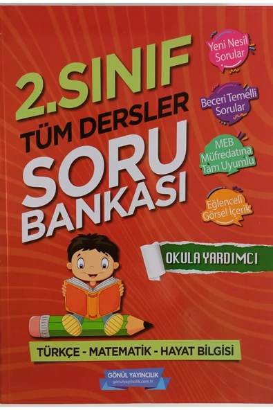 GÖNÜL YAYINCILIK 2. Sınıf Tüm Dersler Soru Bankası ürün görseli 1