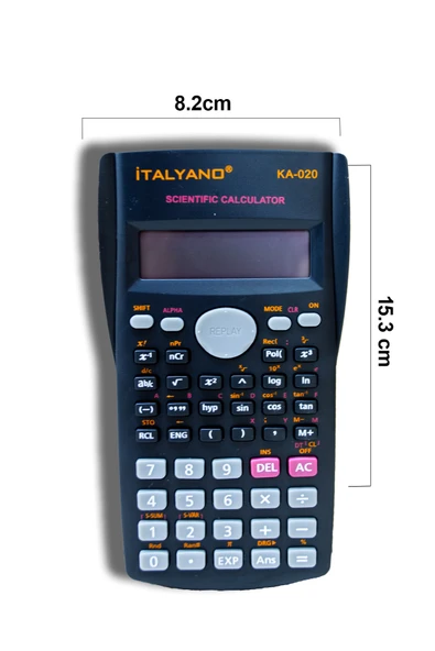 İtalyano DİJİTAL HESAP MAKİNESİ KA-020 FONKSİYONLU ürün görseli 1