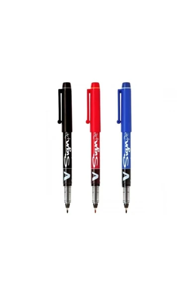 Pilot V-sign Pen Imza Kalemi 2.0 Mm 3 Farklı Renk ürün görseli 1