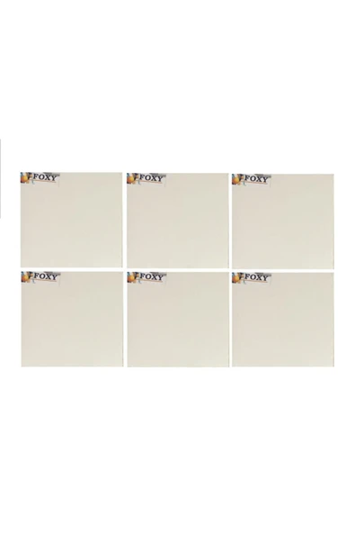 Foxy 6 Adet 15x15 Tuval ürün görseli 1