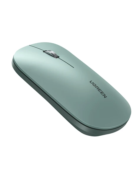 UGREEN 2.4Ghz Sessiz Tuşlu Kablosuz Optik Mouse, Yeşil, 90374 ürün görseli 1