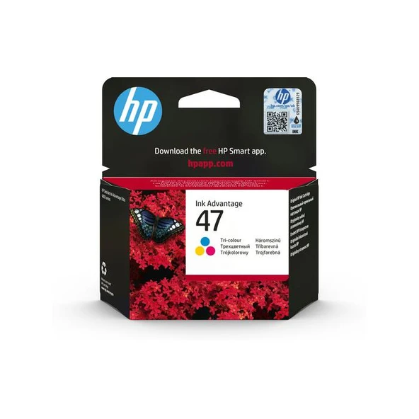 6Zd61Ae - Hp 6Zd61Ae Hp 47 Tri-Color Original Ink ürün görseli 1