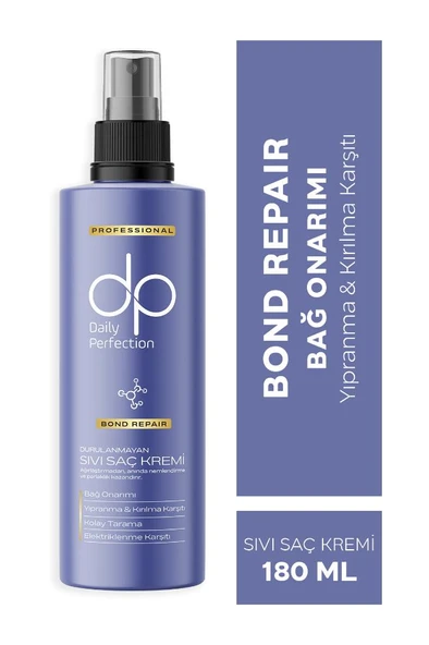 DP Daily Perfection Bond Repair 180 ml Durulanmayan Sıvı Saç Kremi ürün görseli 1