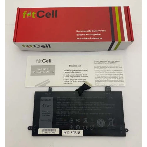 FitCell Dell T17G T17G001 uyumlu Laptop Notebook Batarya - Pil ürün görseli 1