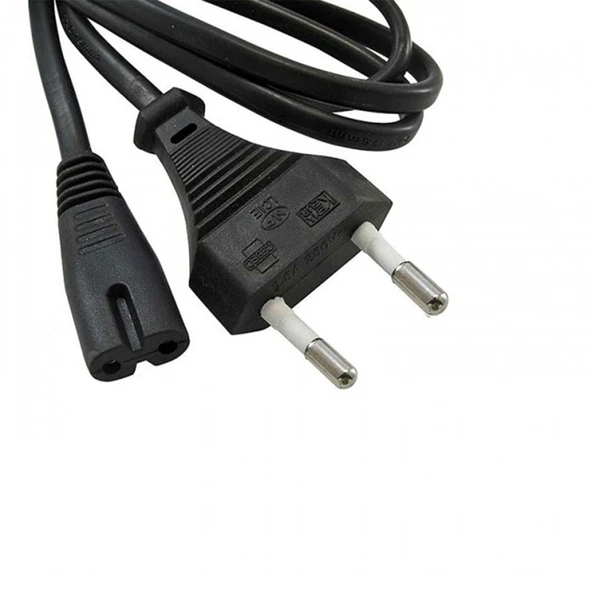 Radyo type adaptör için 2 li  power elektrik güç kablosu 3m ürün görseli 1