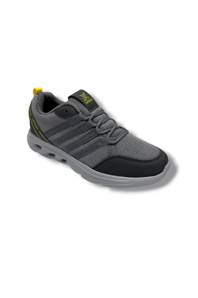 Luttoon 4138-26 Anorak Fashıon Erkek Sneaker Füme Siyah Sarı ürün görseli 1