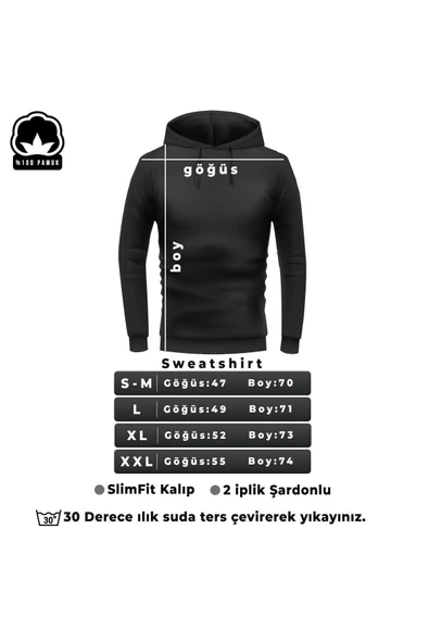 Unisex Nasa Baskılı Sweatshirt - Resim 3