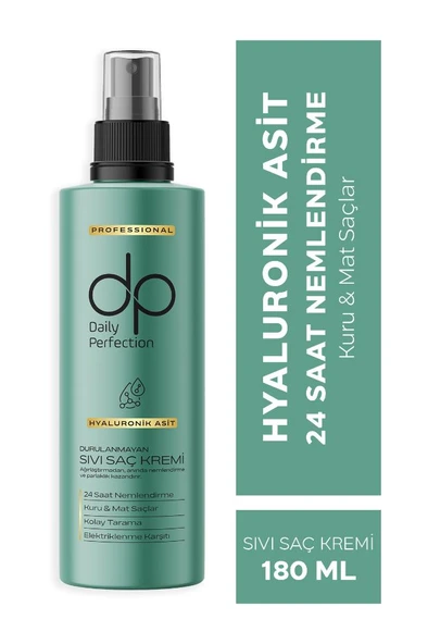 DP Daily Perfection Hyalüronik Asit Nemlendirici 180 ml Sıvı Saç Kremi ürün görseli 1