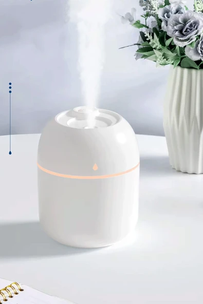 270 ml Ultrasonik Mini Hava Nemlendirici Buhar Makinesi Ve Aroma Difüzörü ürün görseli 1